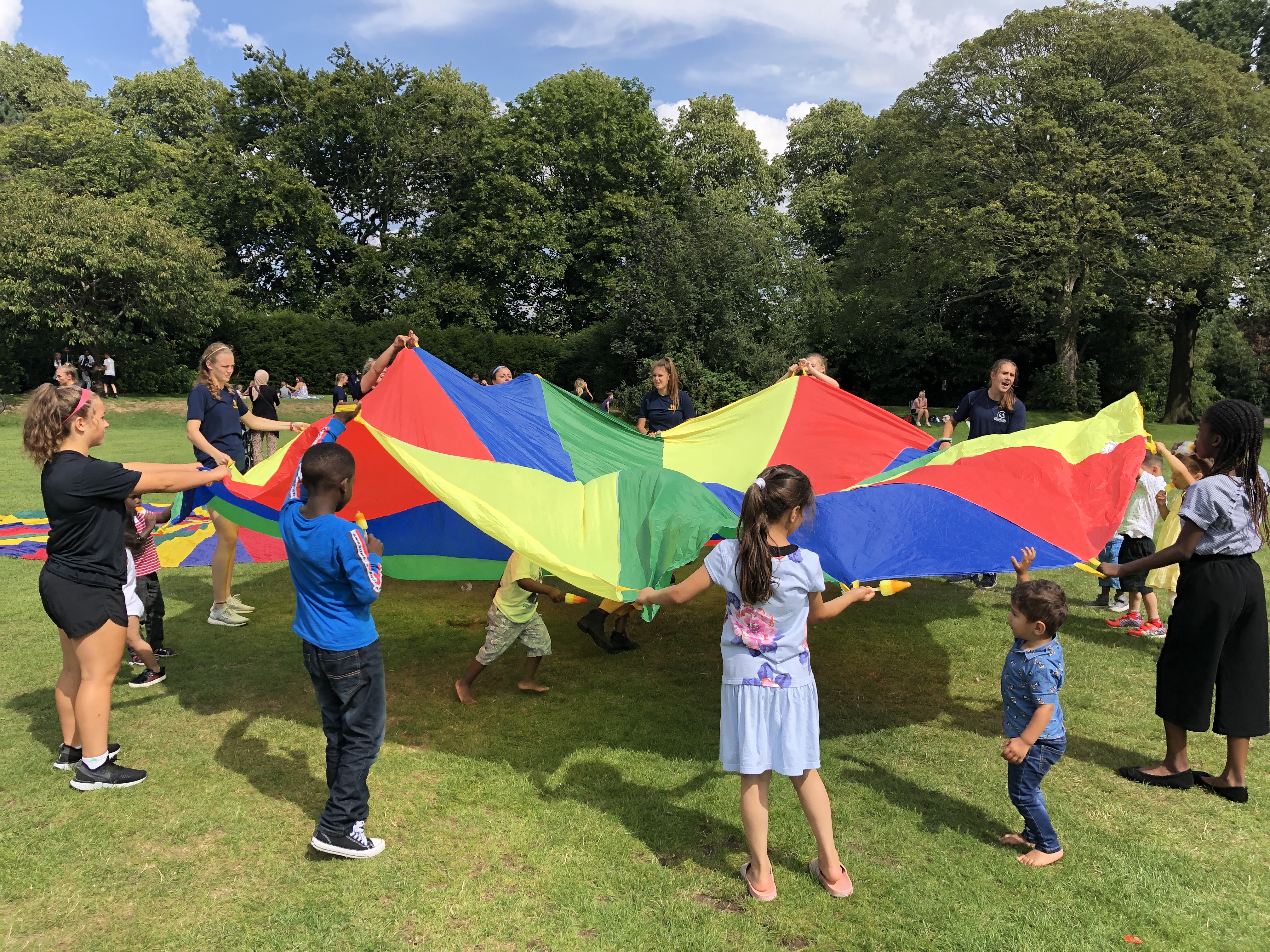 play at the pavilion grounds